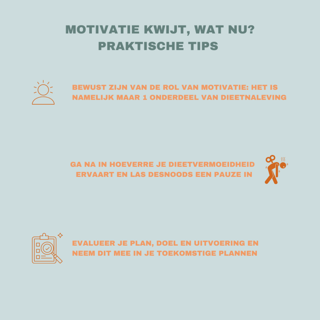 Praktische tips voor als jij je motivatie kwijt bent